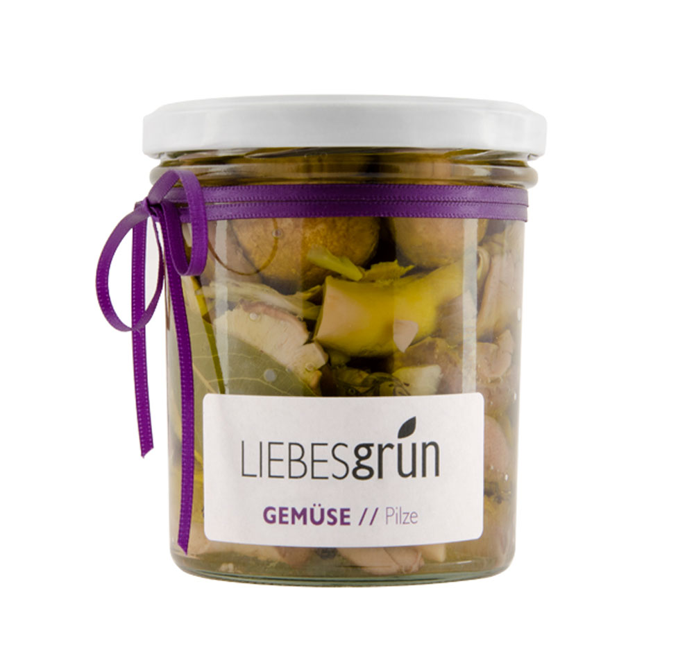 Corporate Design - Produkt LIebesgrün